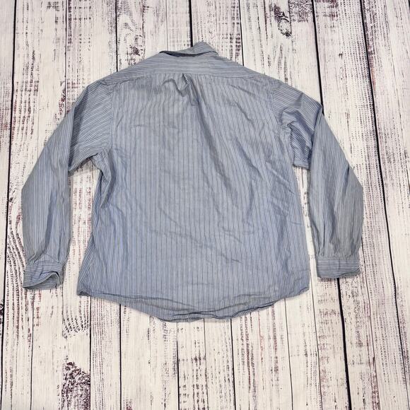 Polo Ralph Lauren Custom Fit Striped Button Down Shirt XL 2-Ply Cotton - Picture 2 of 6